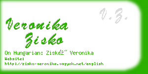 veronika zisko business card